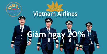 Mua Vé Vietnam Airlines Giảm 20%